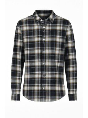 Line Of Trade Plaid Button-Up (SKU#1163)